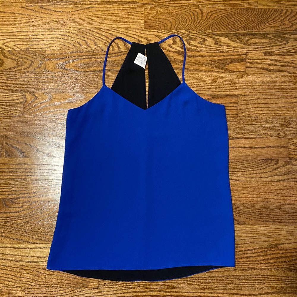 Express XS Deep Royal Blue V-neck Cami